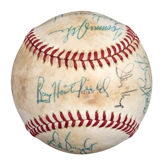 1979 50th All-Star Game Team Signed OML All-Star Game Kuhn Baseball With 18 Signatures Including Jackson (Monge LOA & Beckett)